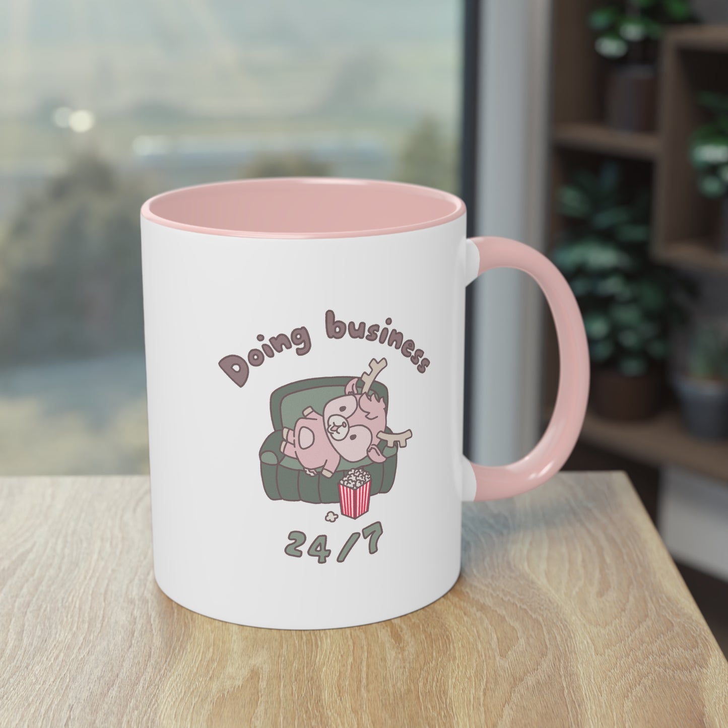 Shikataro's lazy business mug (EU market)