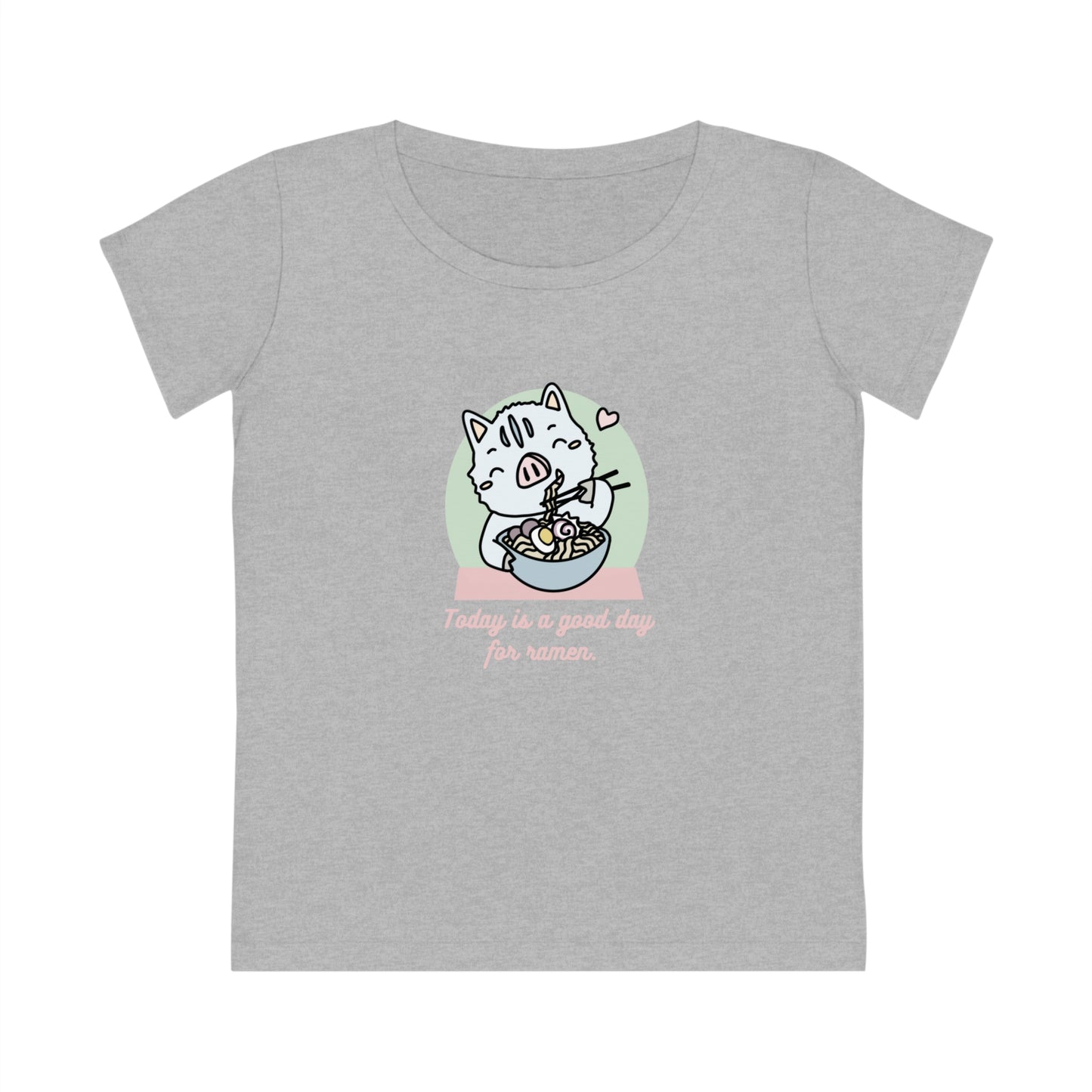 Inocchi's ramen women's shirt from organic cotton (EU market)
