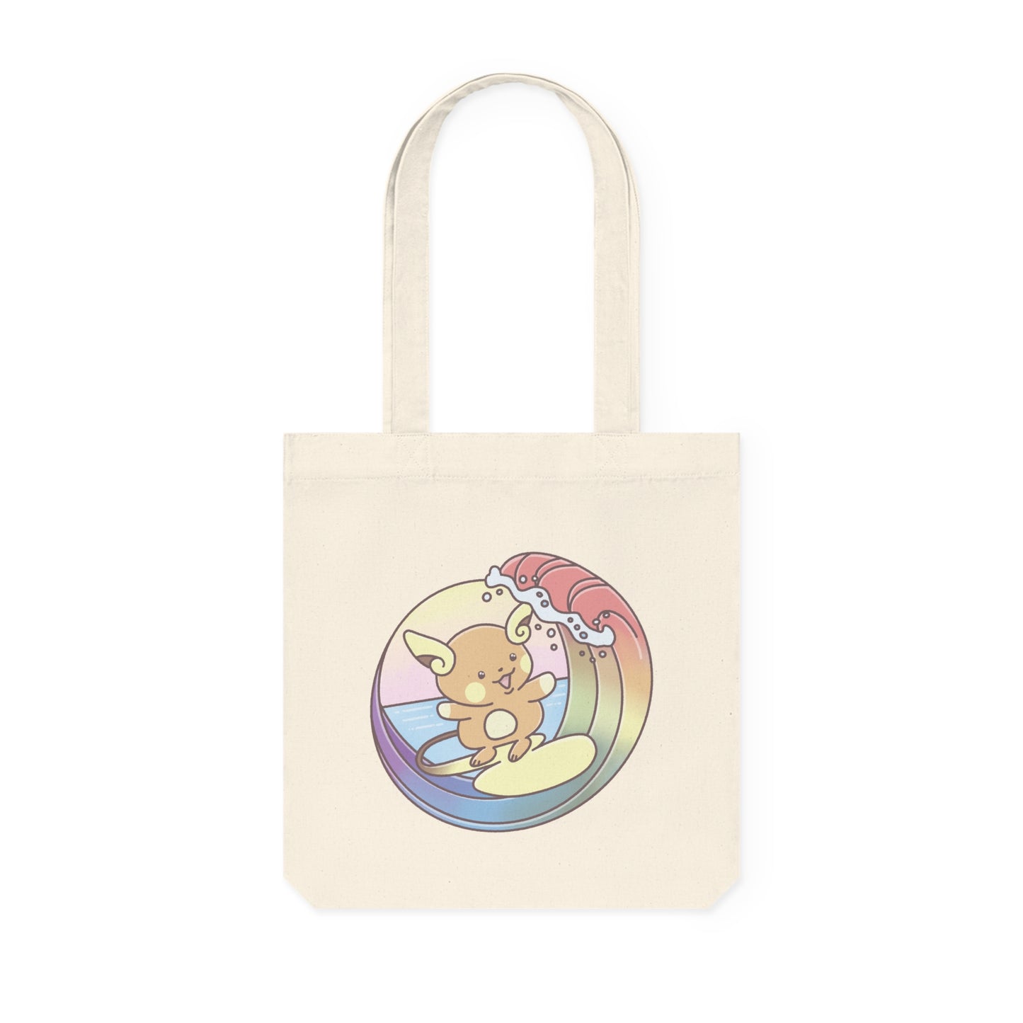 Rainbow surfer tote bag  (EU market)