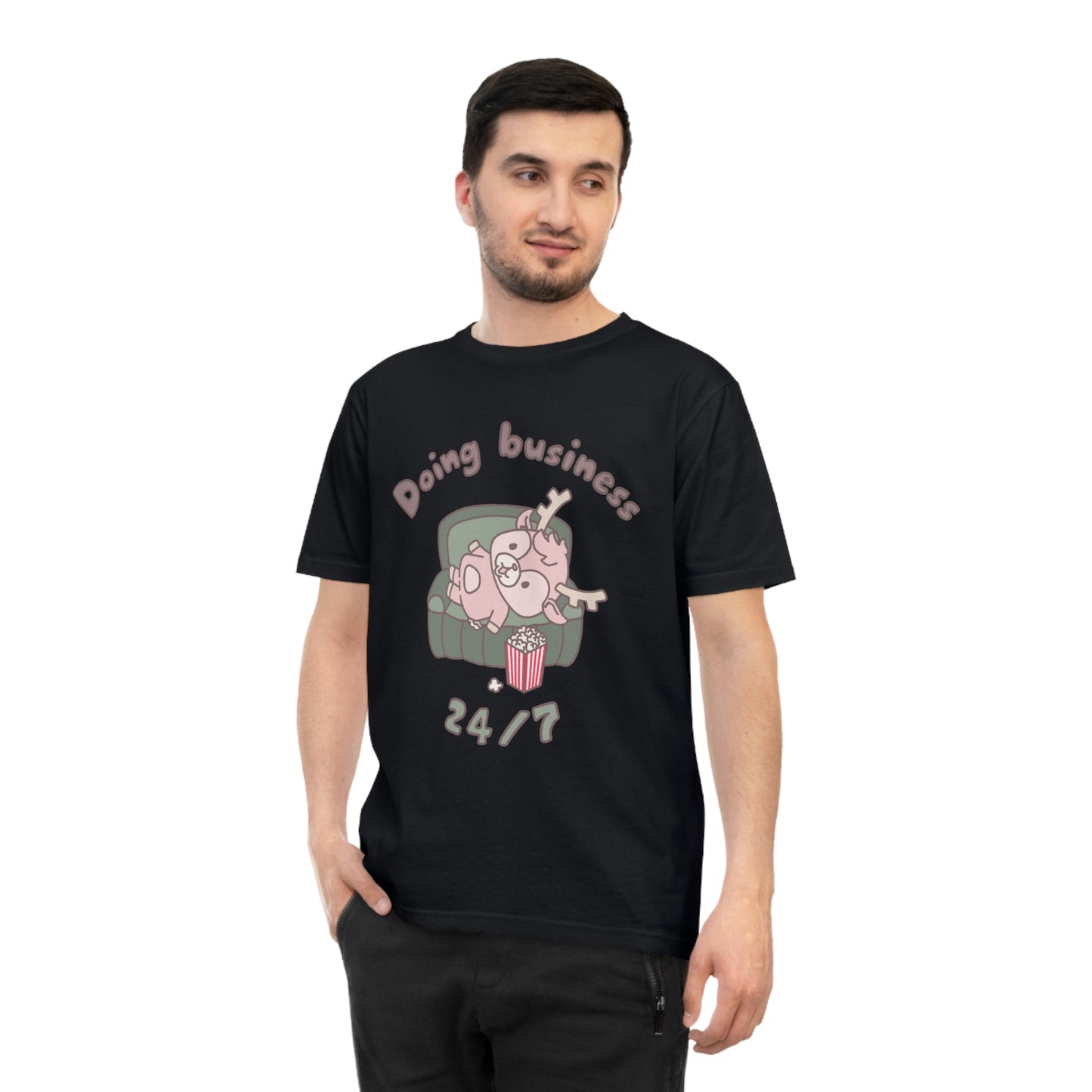 Shikataro's lazy unisex shirt from organic cotton (EU market)