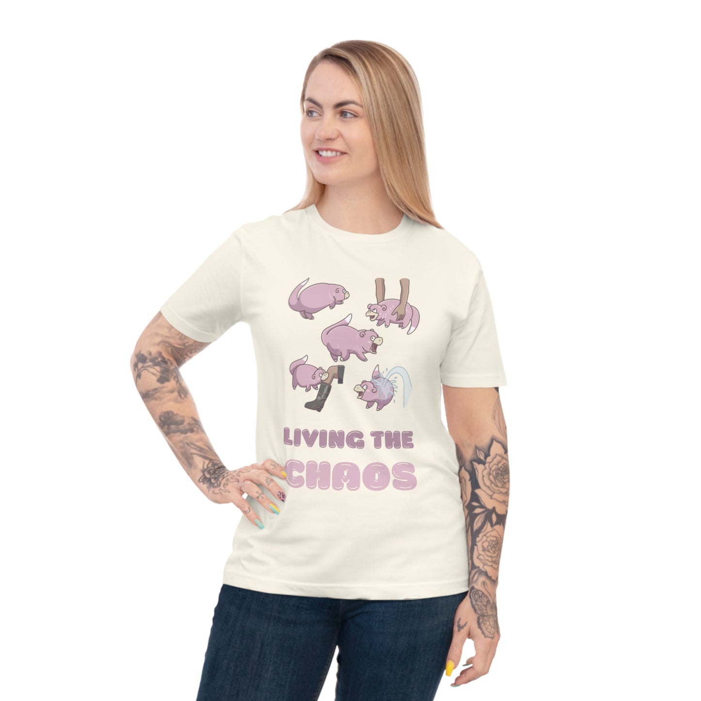 Chaos unisex shirt from organic cotton (EU market)