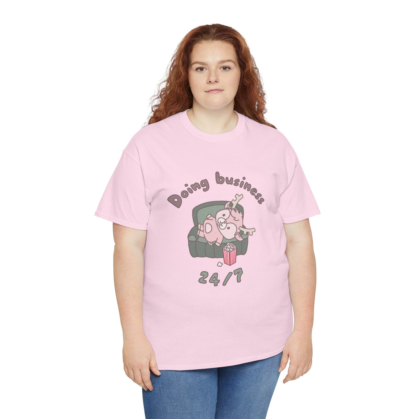 Shikataro's lazy unisex shirt from organic cotton (US market)