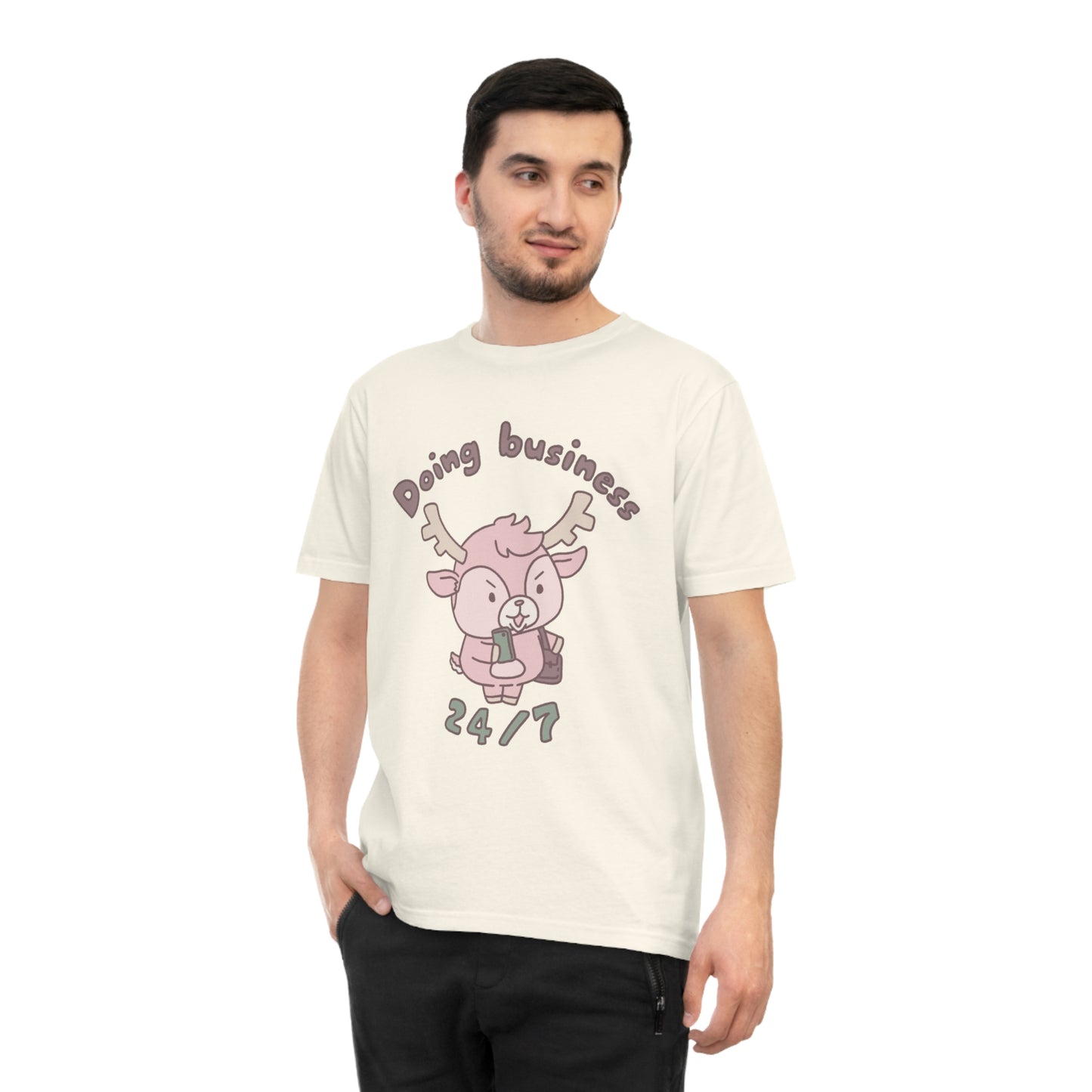 Shikataro's business unisex shirt from organic cotton (EU market)