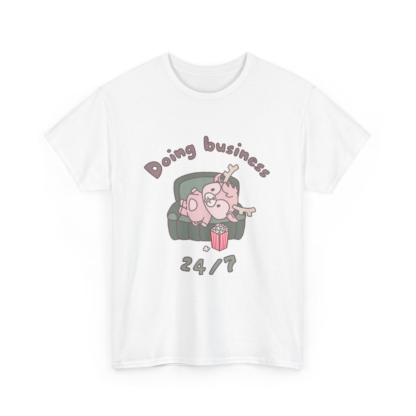 Shikataro's lazy unisex shirt from organic cotton (US market)