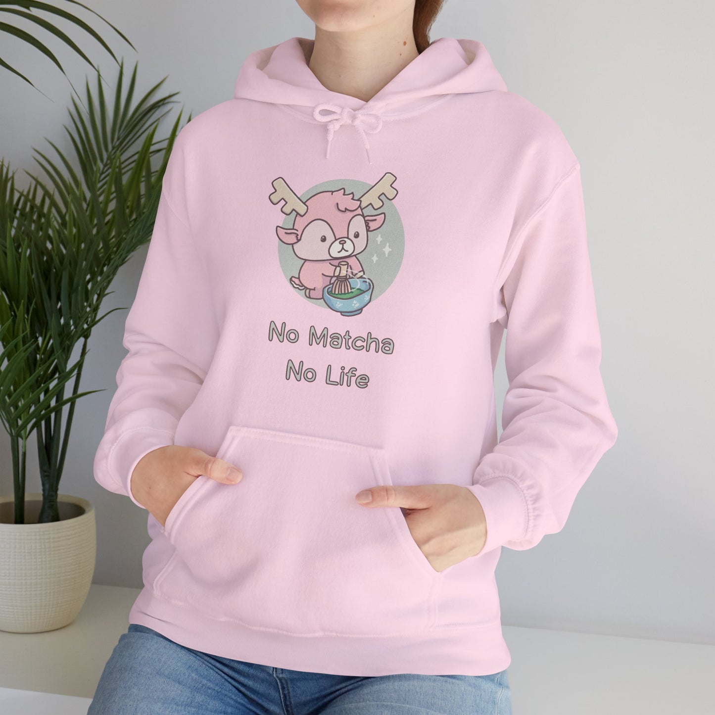 Shikataro's matcha unisex hoodie (US market)