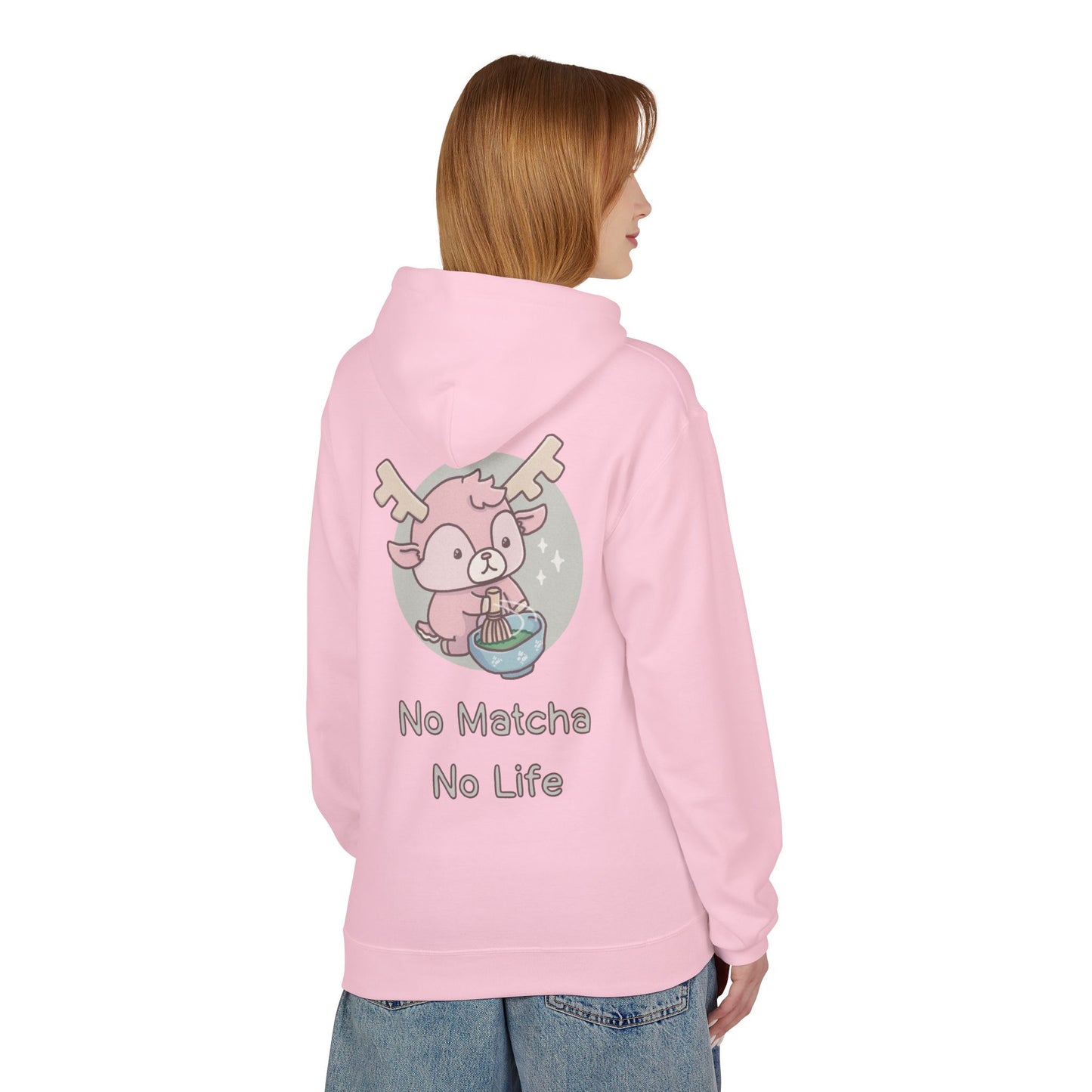 Shikataro's matcha unisex hoodie (EU market)