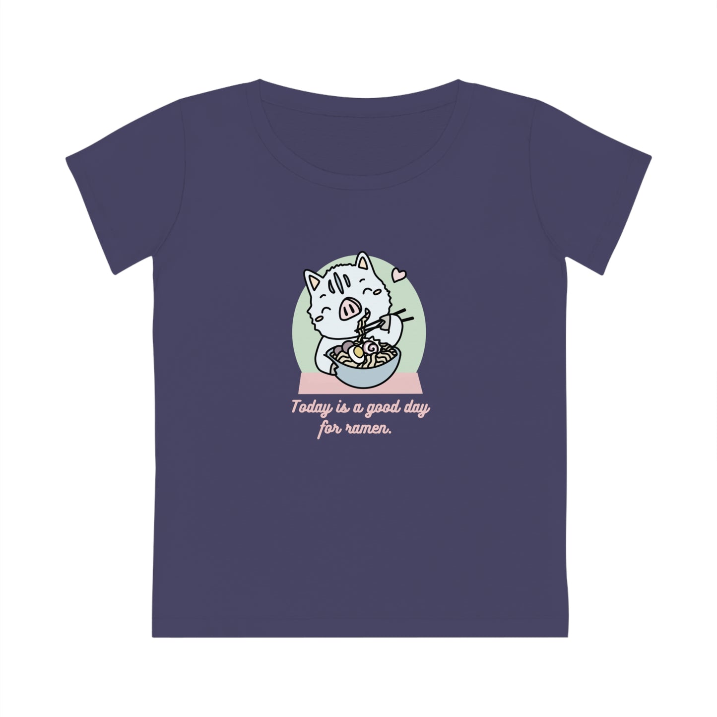 Inocchi's ramen women's shirt from organic cotton (EU market)