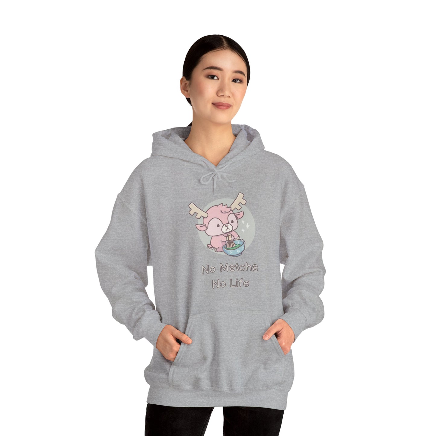 Shikataro's matcha unisex hoodie (US market)
