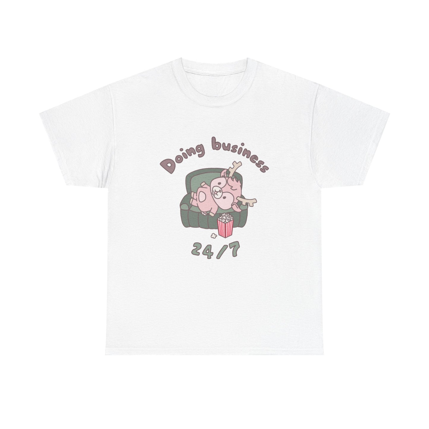 Shikataro's lazy unisex shirt from organic cotton (US market)