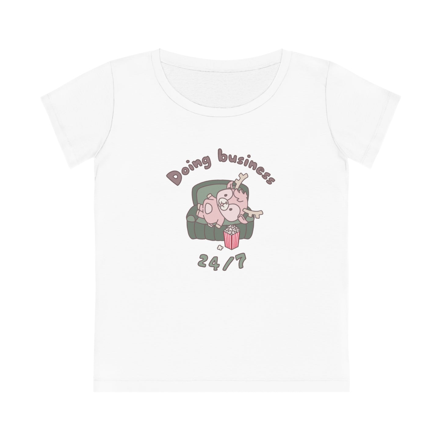 Shikataro's  lazy business women's shirt from organic cotton (EU market)