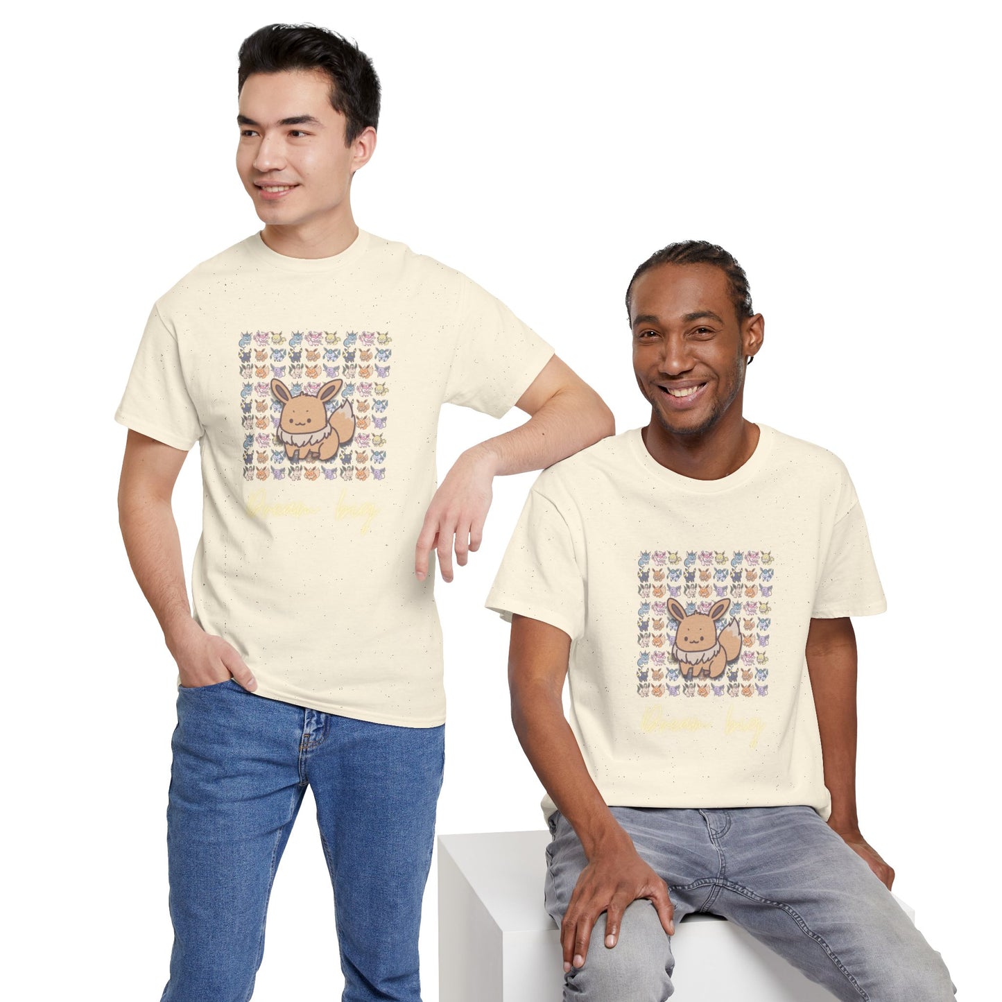 Buibui's unisex shirt from organic cotton (US market)