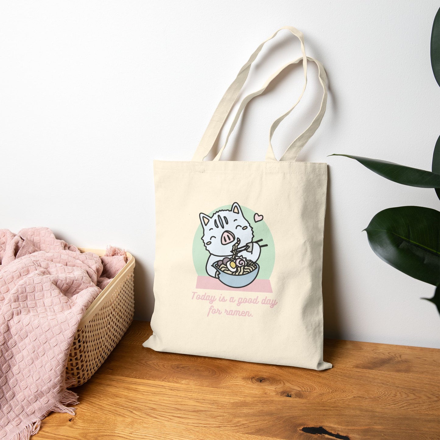 Inocchi's ramen tote bag  (US market)