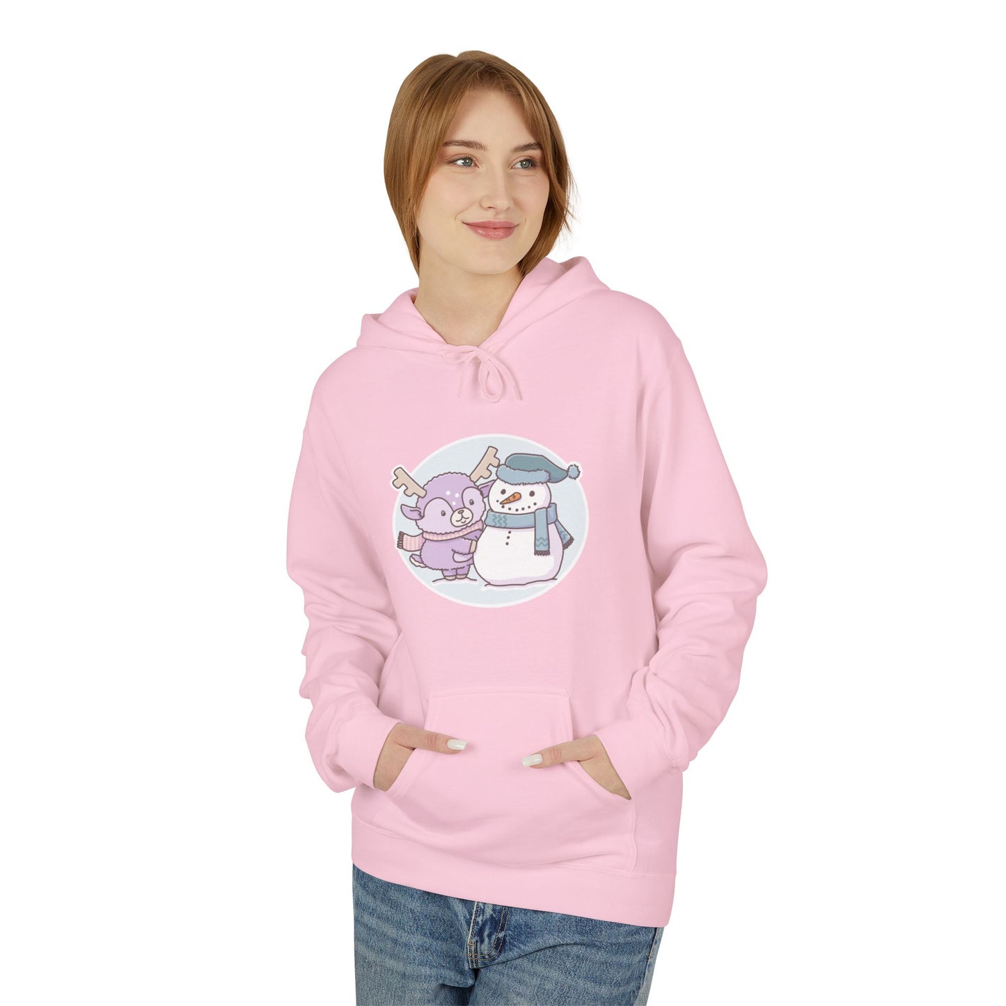 Dotty's snowman unisex hoodie (EU market)