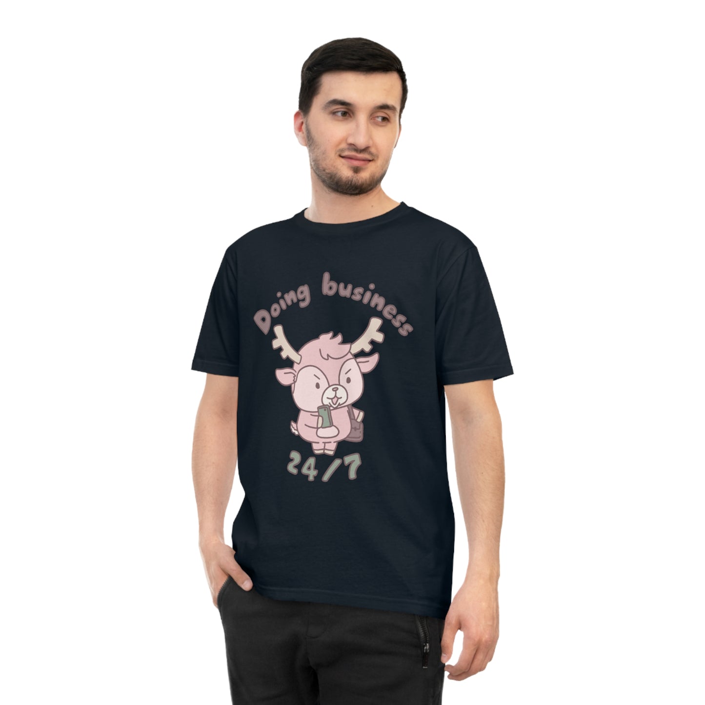 Shikataro's business unisex shirt from organic cotton (EU market)