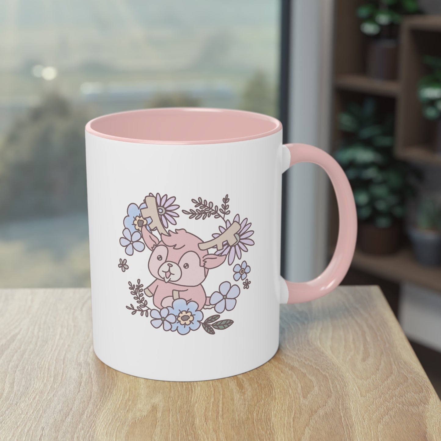 Shikataro & Inocchi's flower mug with two different motives  (EU market)