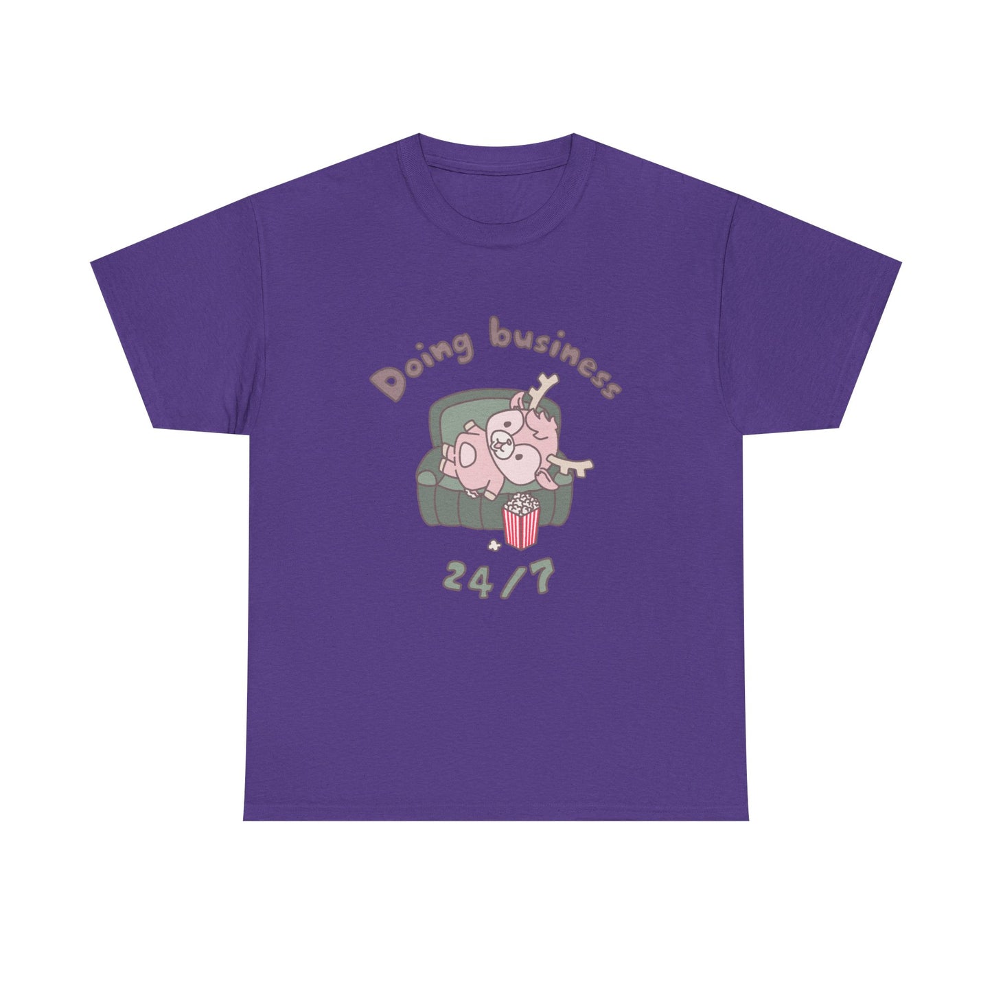 Shikataro's lazy unisex shirt from organic cotton (US market)