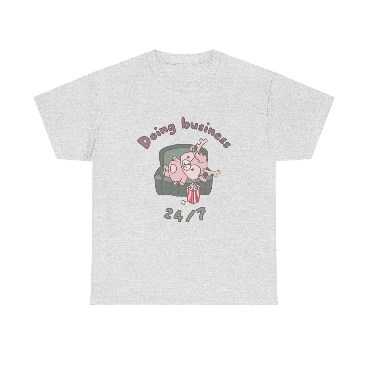 Shikataro's lazy unisex shirt from organic cotton (US market)