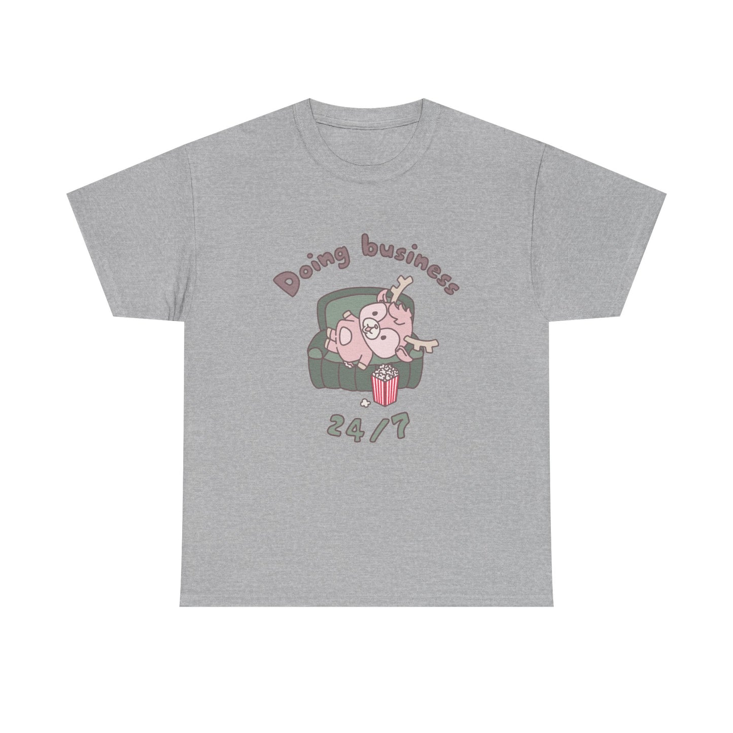 Shikataro's lazy unisex shirt from organic cotton (US market)