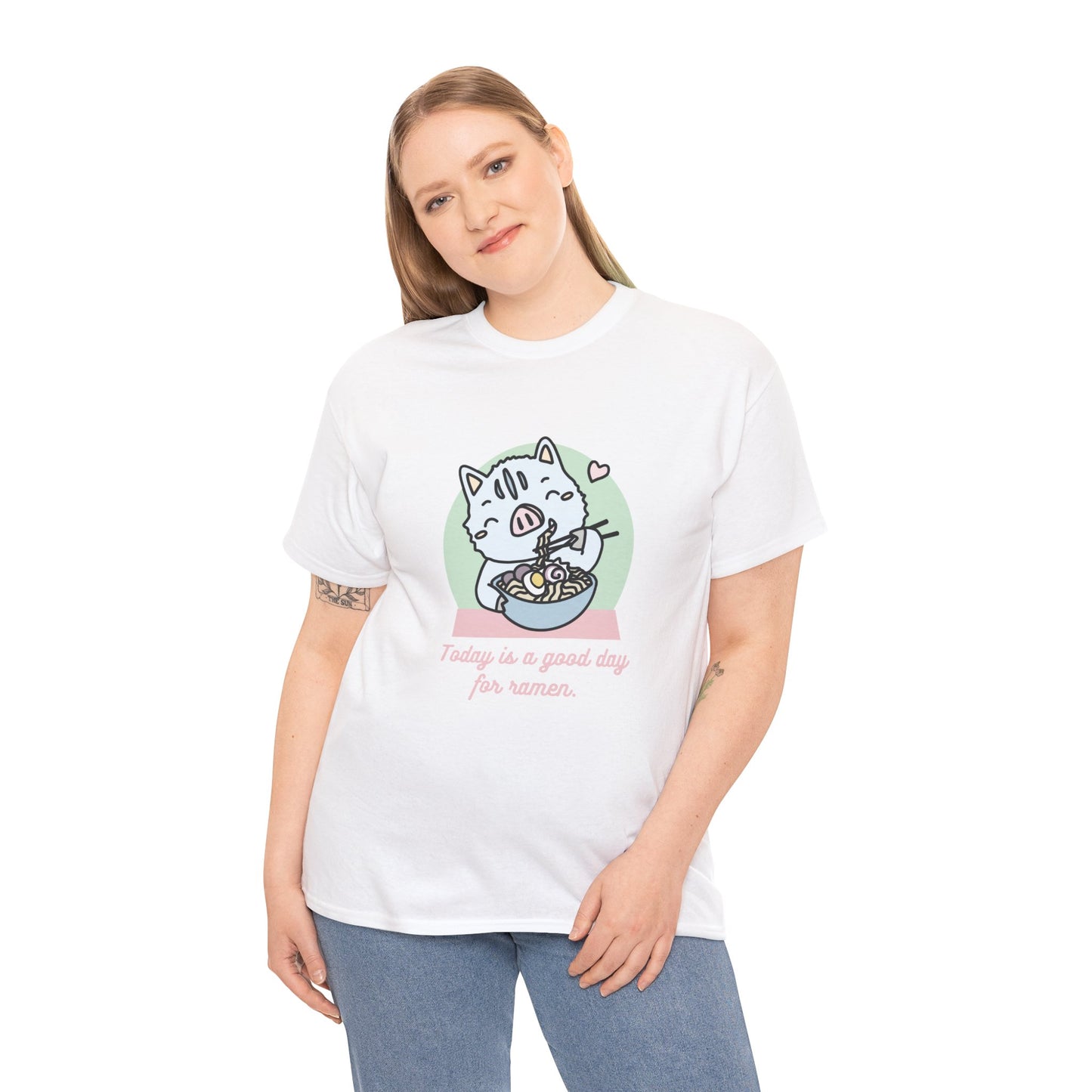 Inocchi's ramen unisex shirt from organic cotton (US market)
