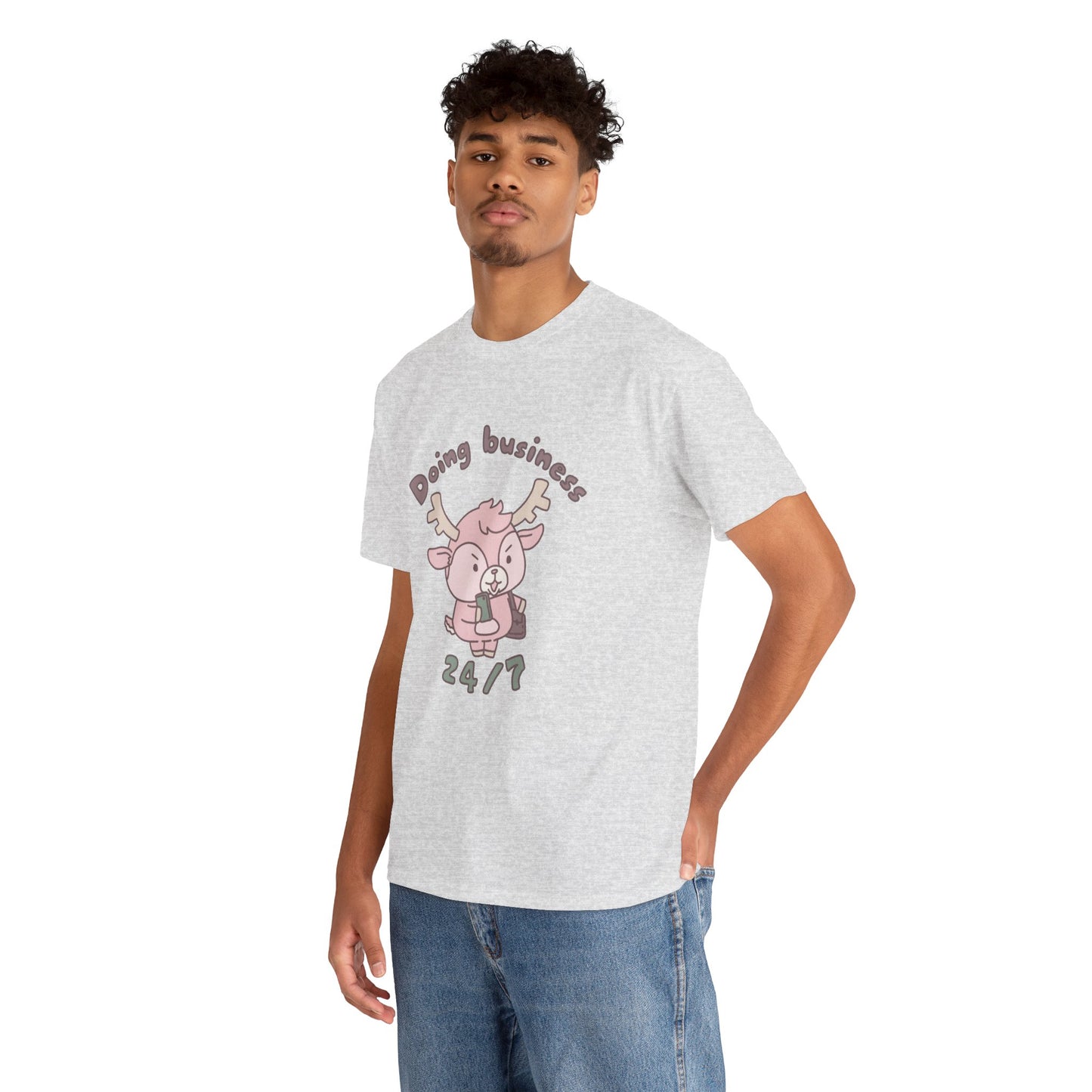Shikataro's business unisex shirt from organic cotton (US market)
