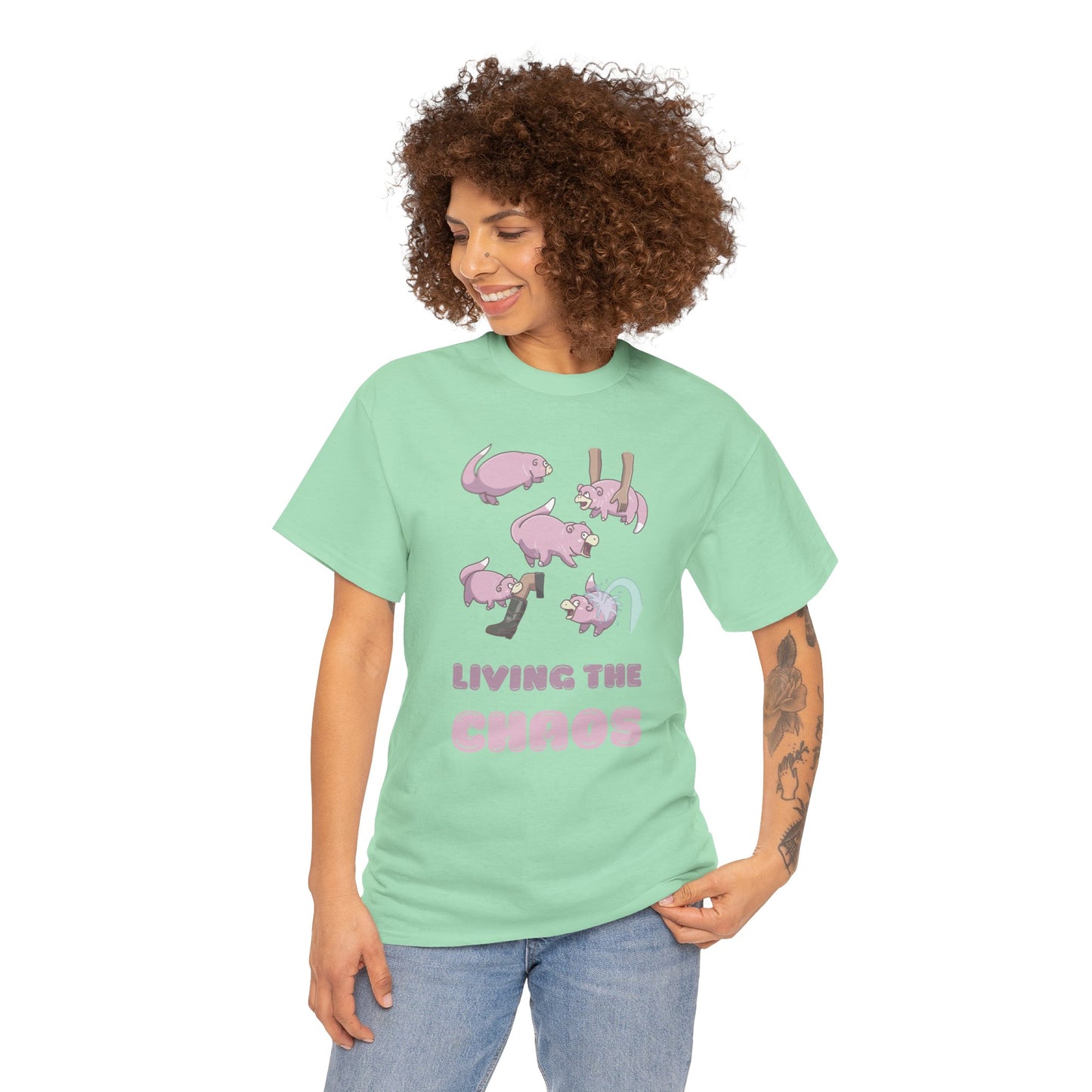 Chaos unisex shirt from organic cotton (US market)