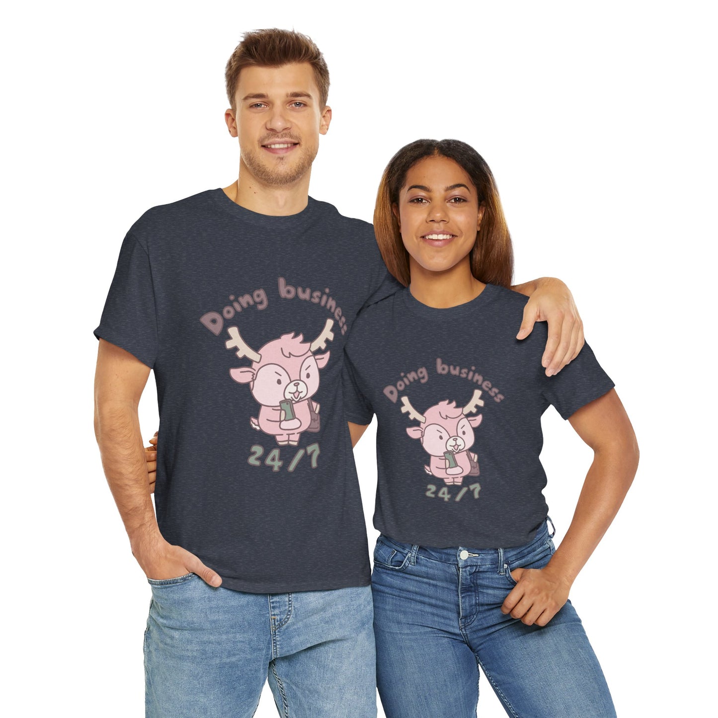 Shikataro's business unisex shirt from organic cotton (US market)