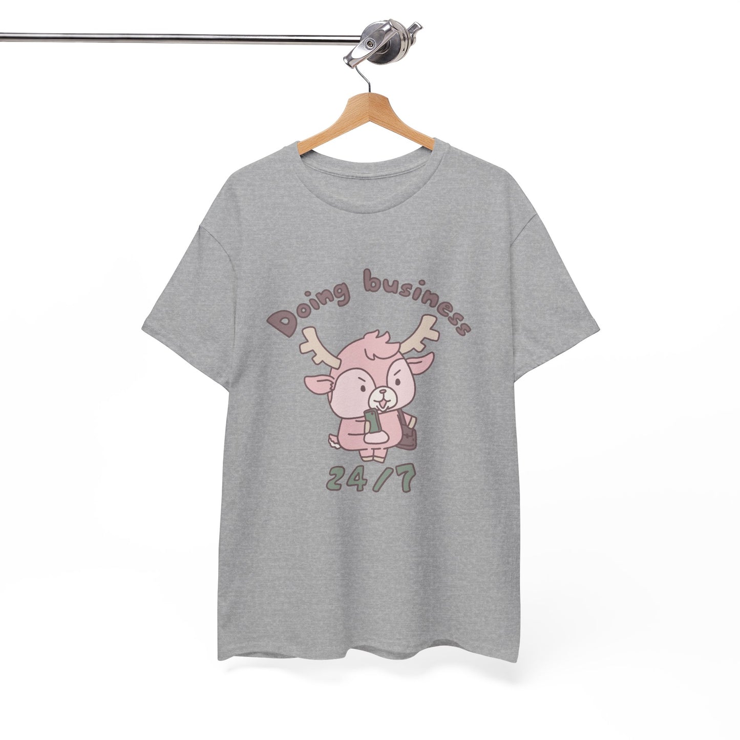 Shikataro's business unisex shirt from organic cotton (US market)