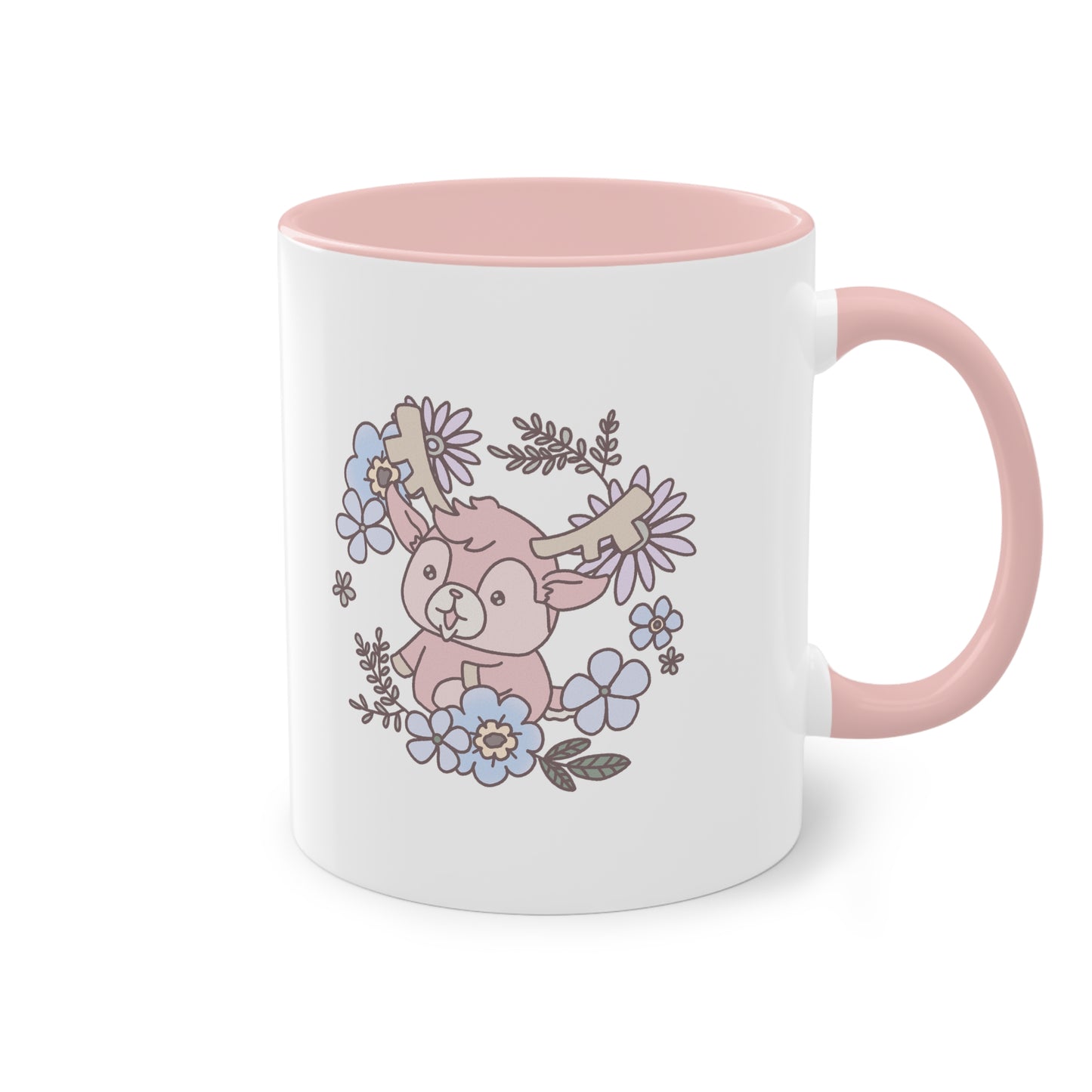 Shikataro & Inocchi's flower mug with two different motives  (EU market)