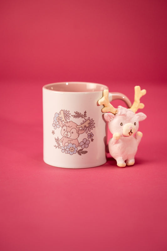 Shikataro & Inocchi's flower mug with two different motives (US market)