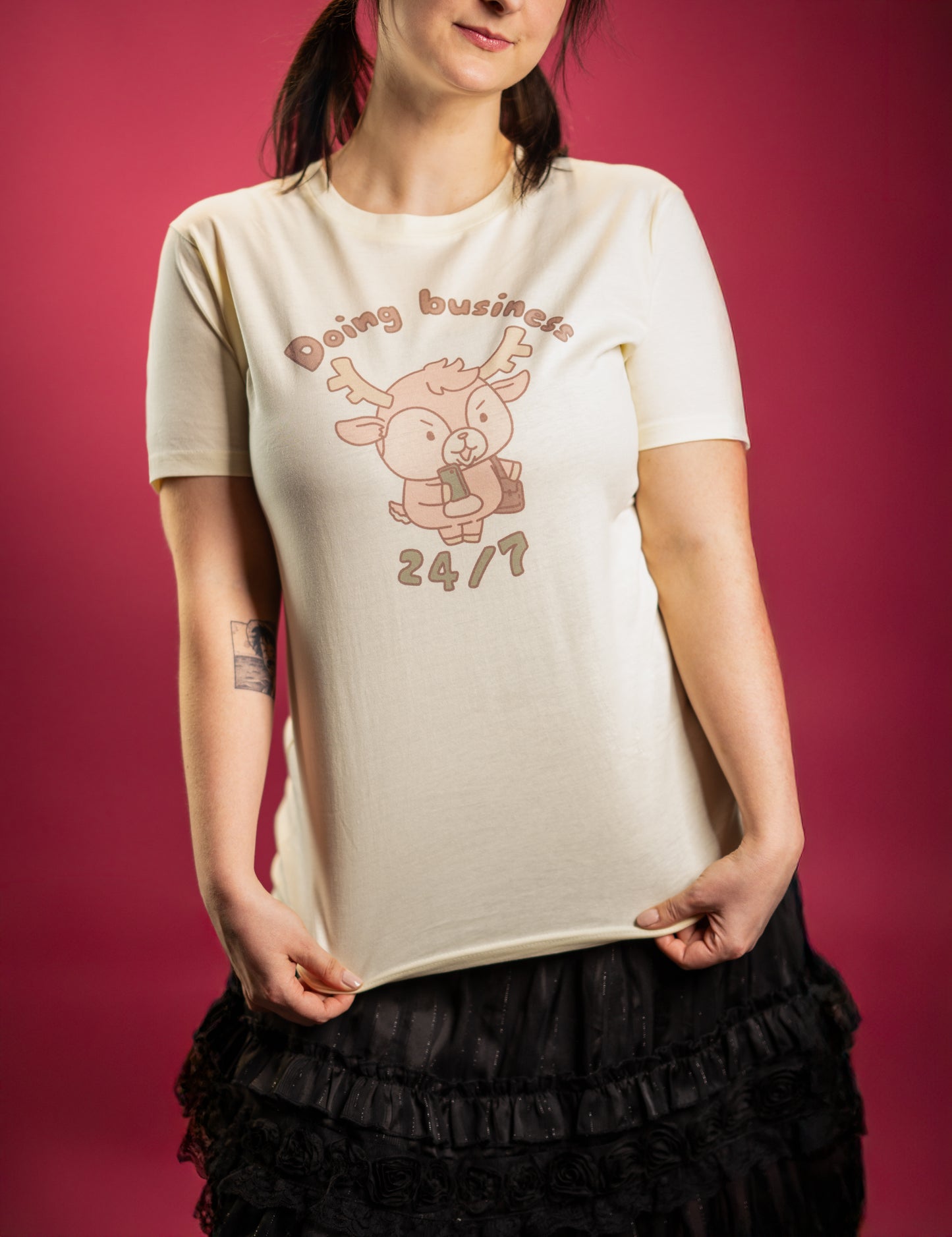 Shikataro's business unisex shirt from organic cotton (EU market)
