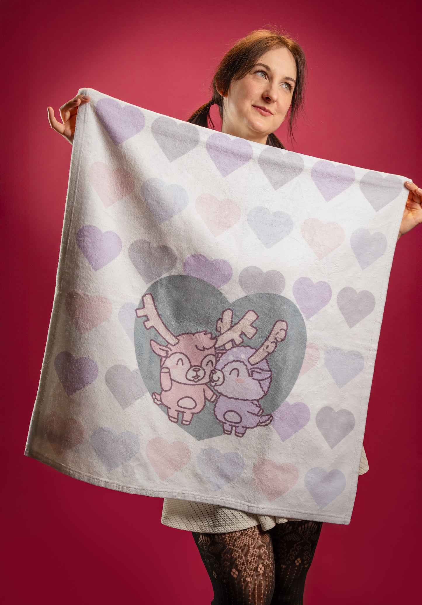 Shikataro's cute romantic beach towel (US)