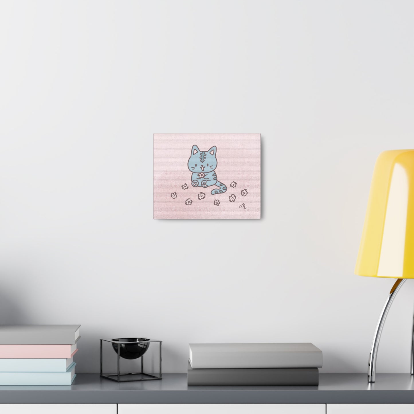 Sakura kitty art canvas (US market)