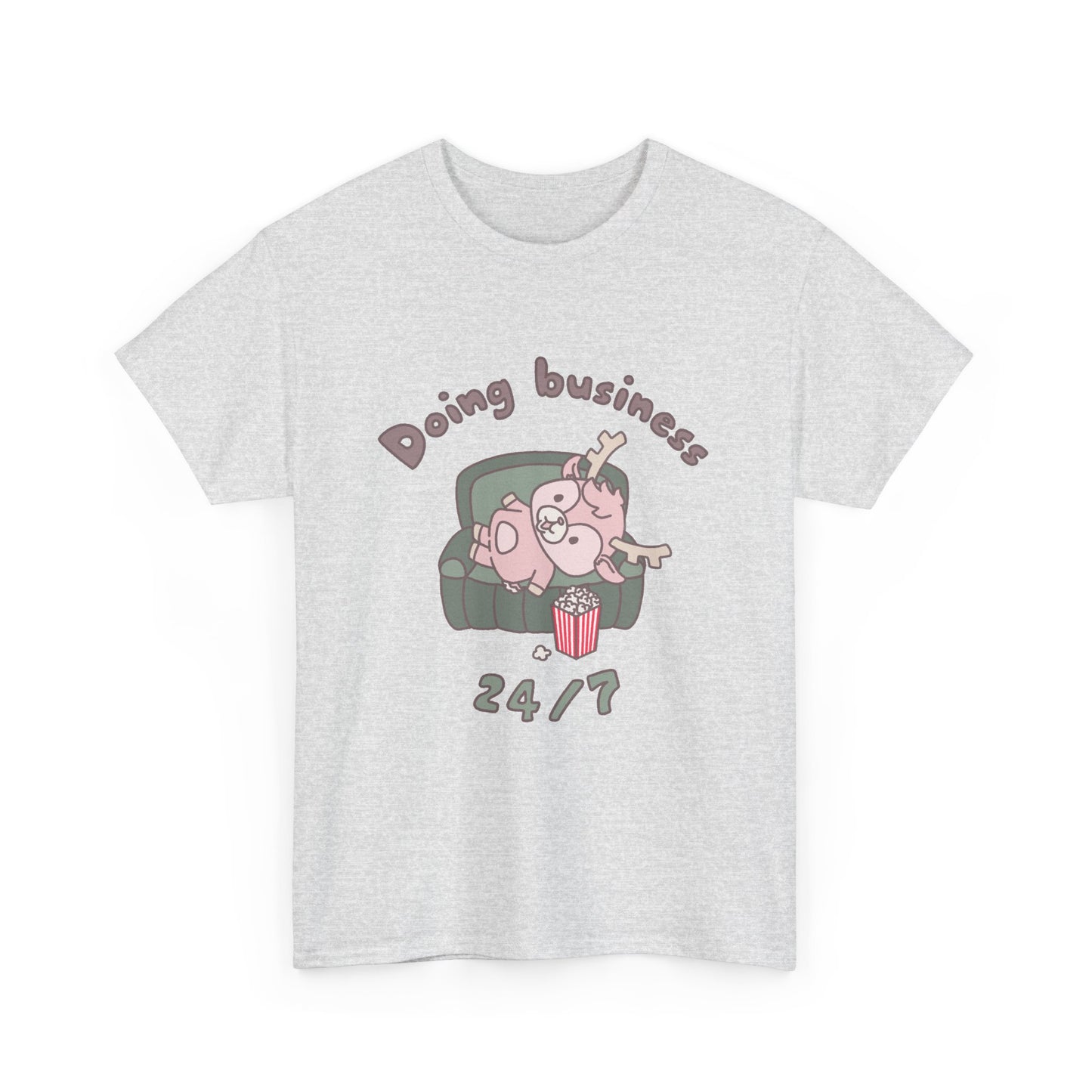 Shikataro's lazy unisex shirt from organic cotton (US market)