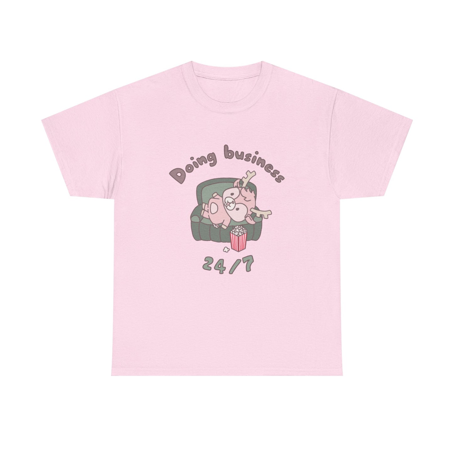 Shikataro's lazy unisex shirt from organic cotton (US market)