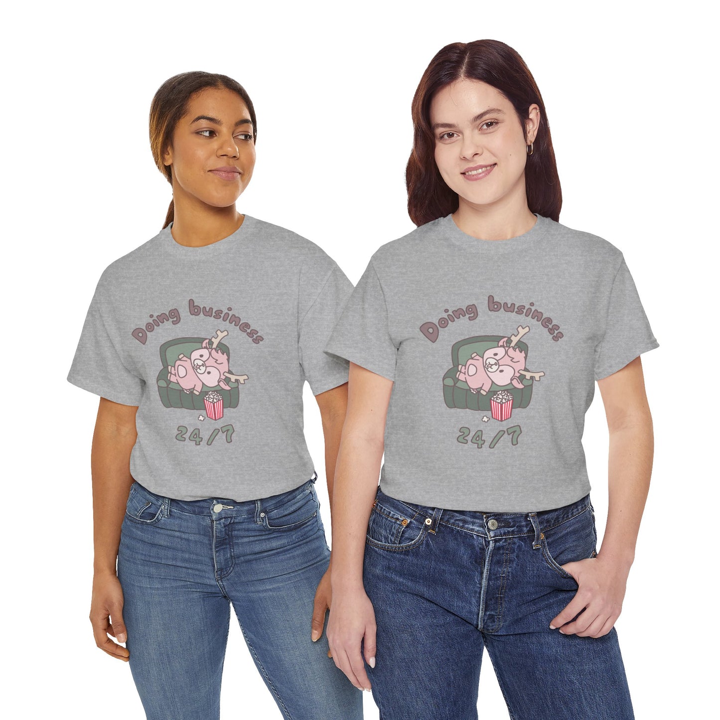 Shikataro's lazy unisex shirt from organic cotton (US market)