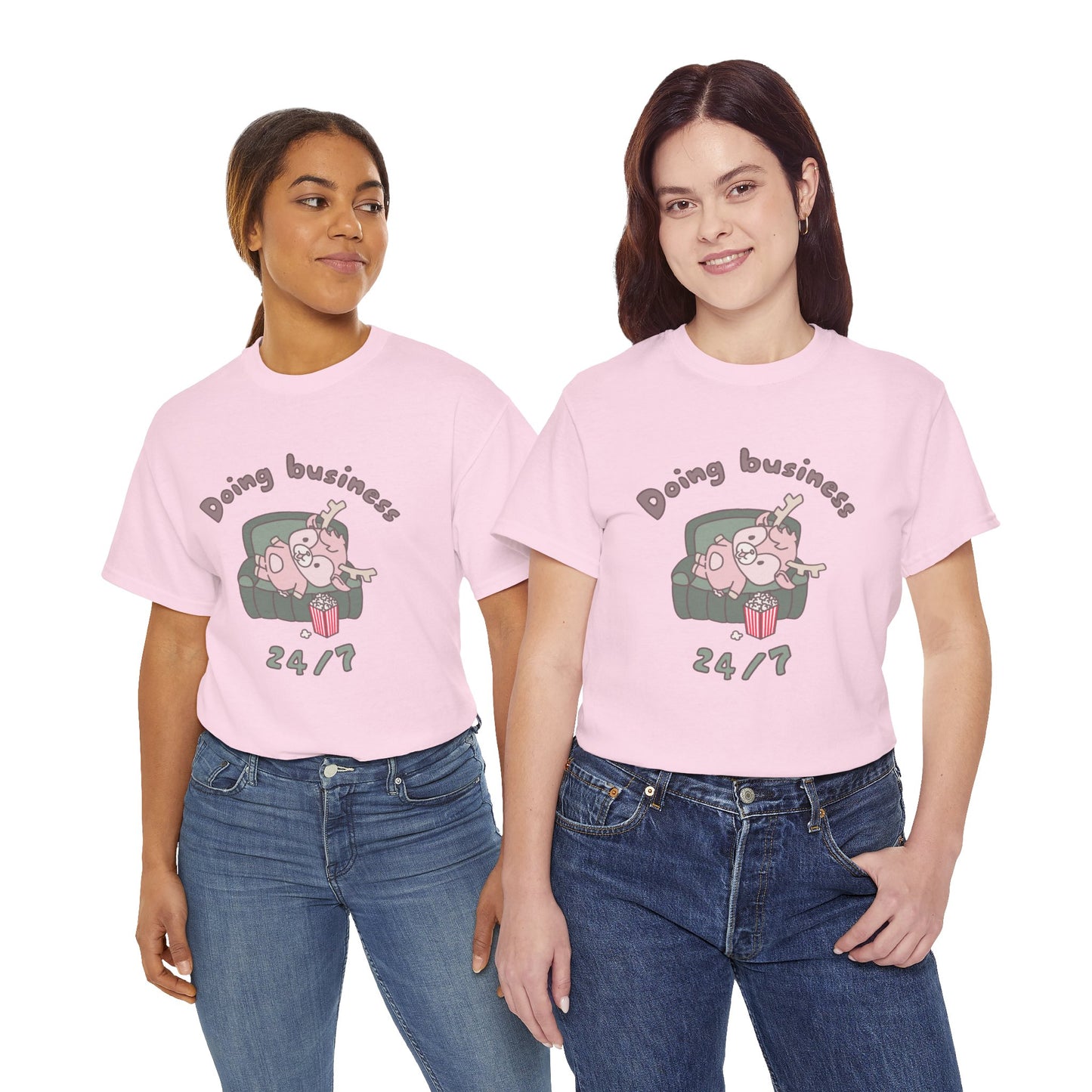 Shikataro's lazy unisex shirt from organic cotton (US market)