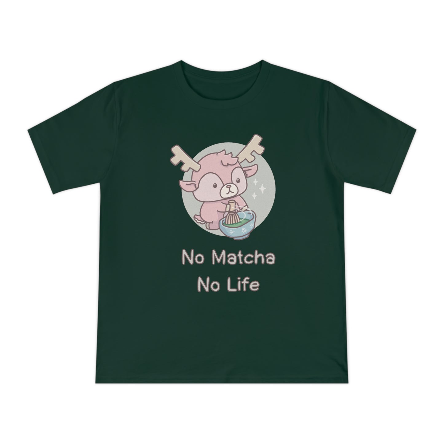 Shikataro's matcha unisex shirt from organic cotton (EU market)