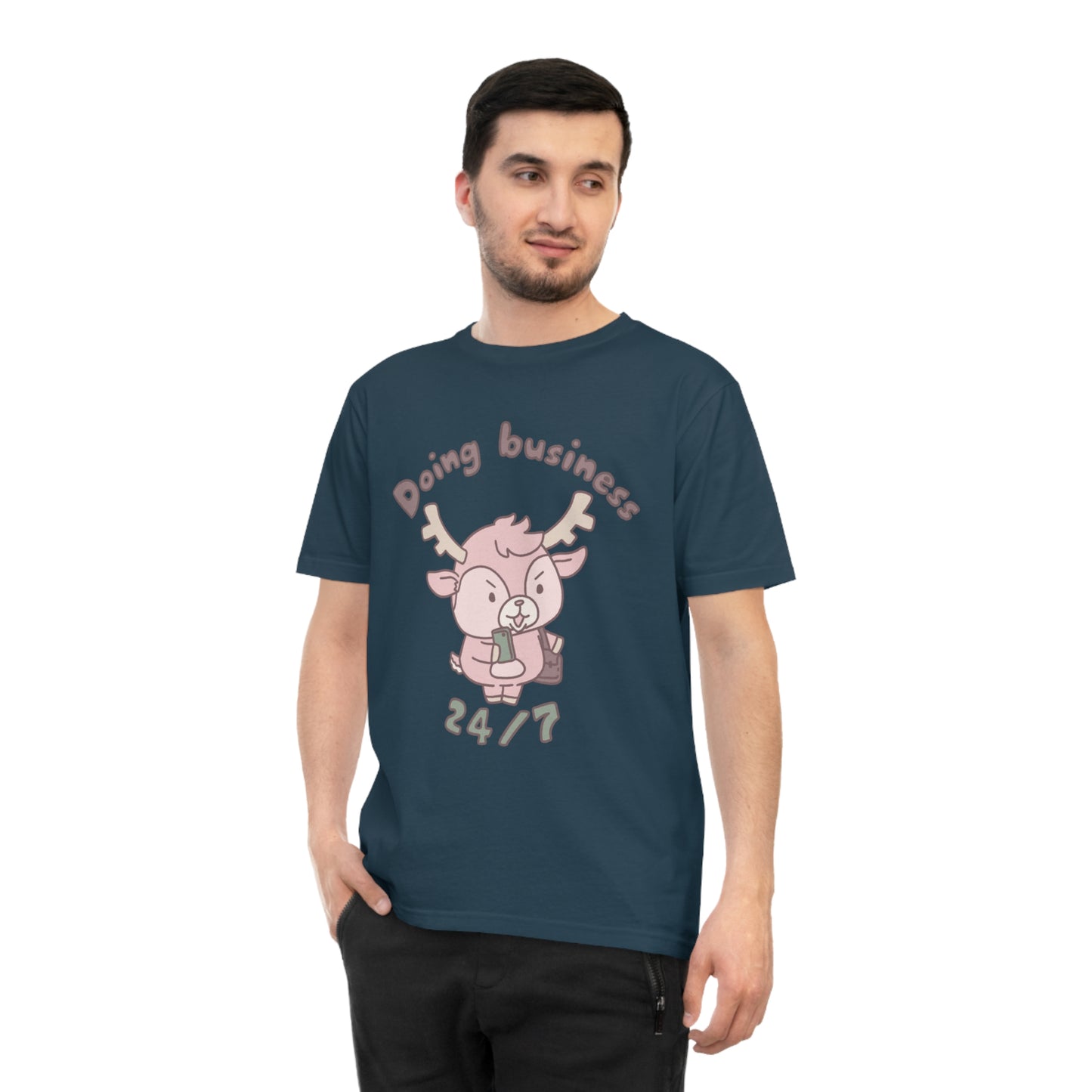 Shikataro's business unisex shirt from organic cotton (EU market)