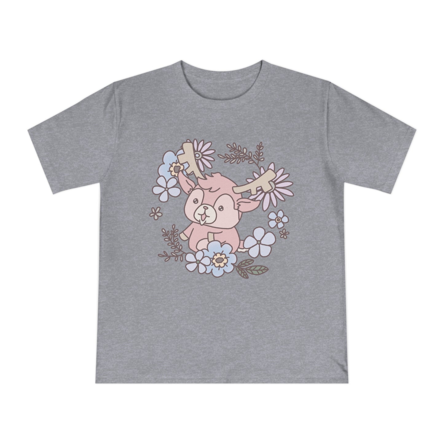 Shikataro's flower unisex shirt from organic cotton (EU market)