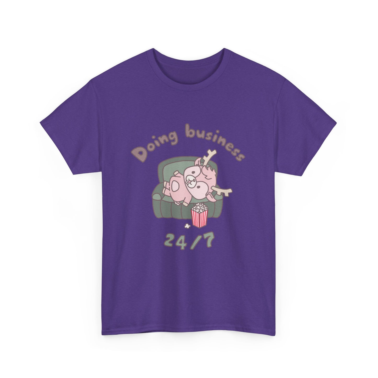 Shikataro's lazy unisex shirt from organic cotton (US market)