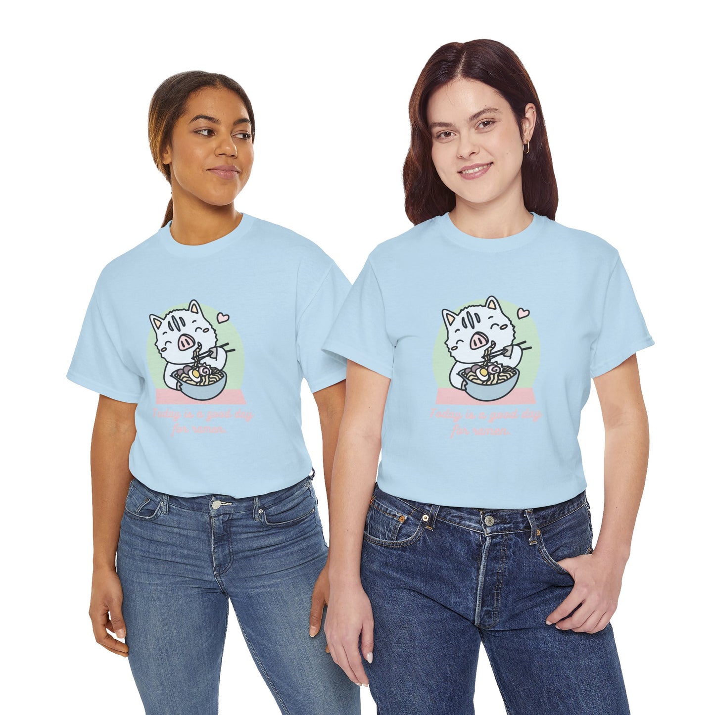 Inocchi's ramen unisex shirt from organic cotton (US market)