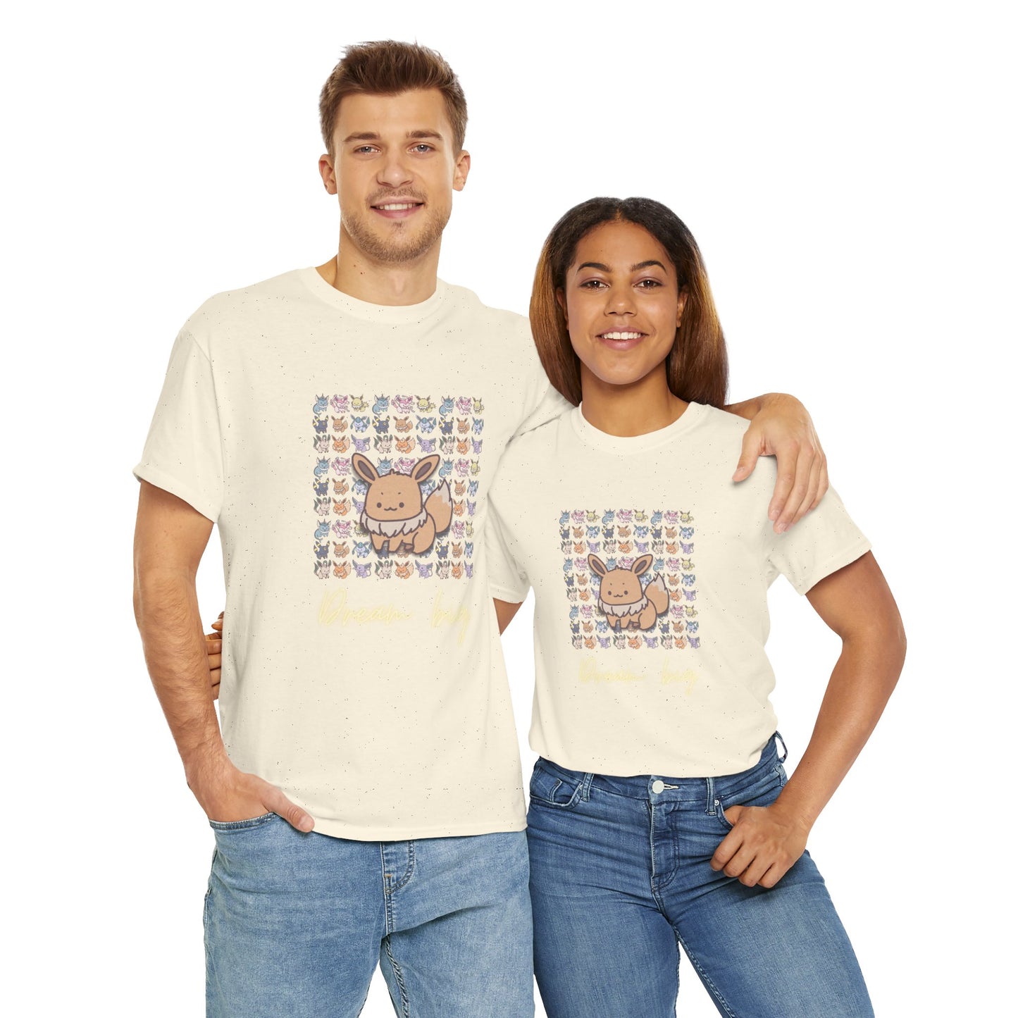 Buibui's unisex shirt from organic cotton (US market)