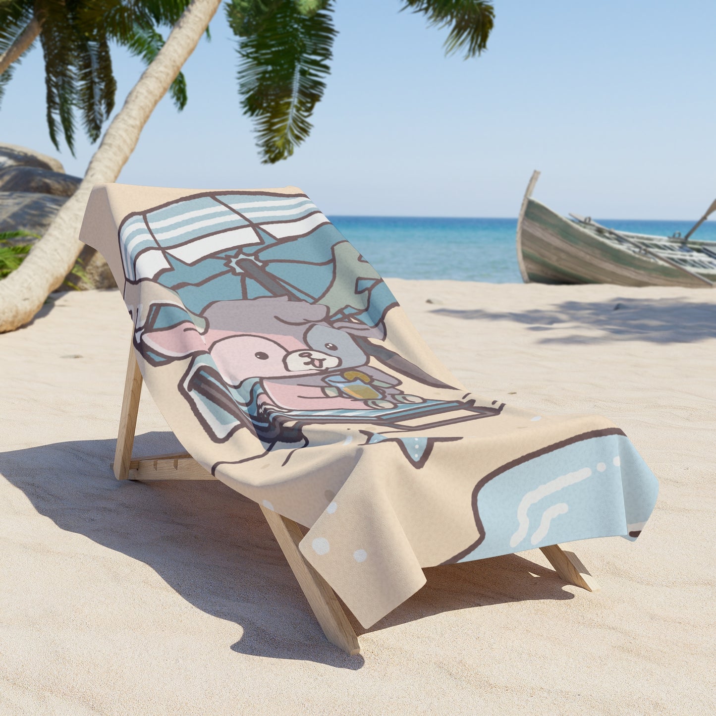 Shikataro's beach towel (US)