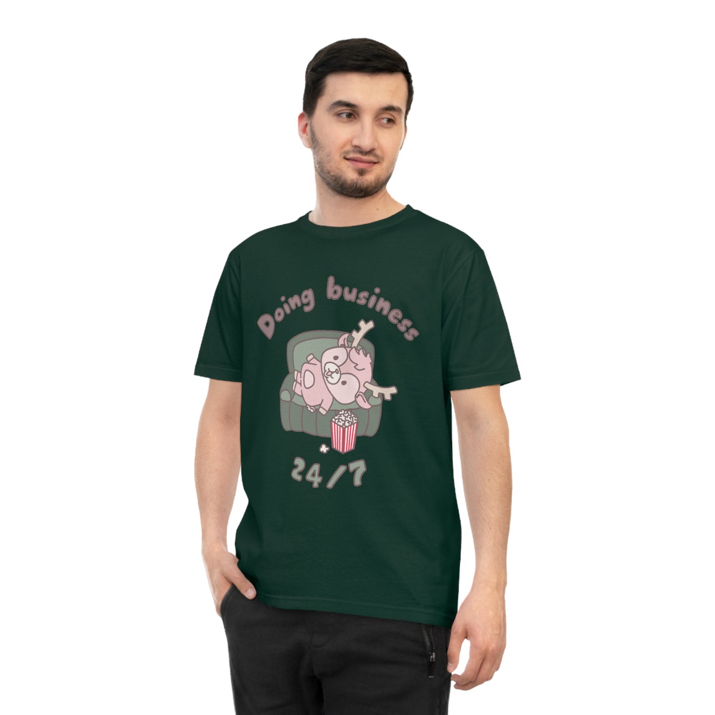 Shikataro's lazy unisex shirt from organic cotton (EU market)