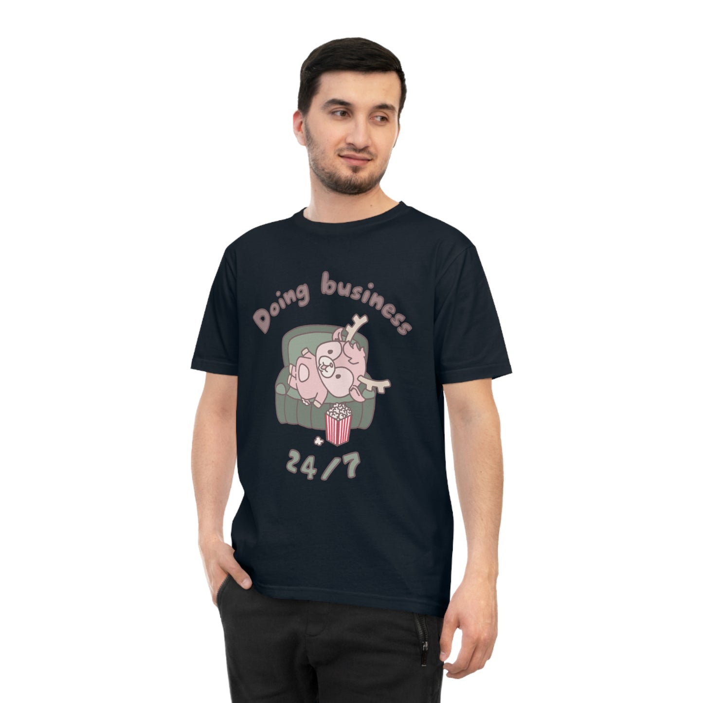 Shikataro's lazy unisex shirt from organic cotton (EU market)