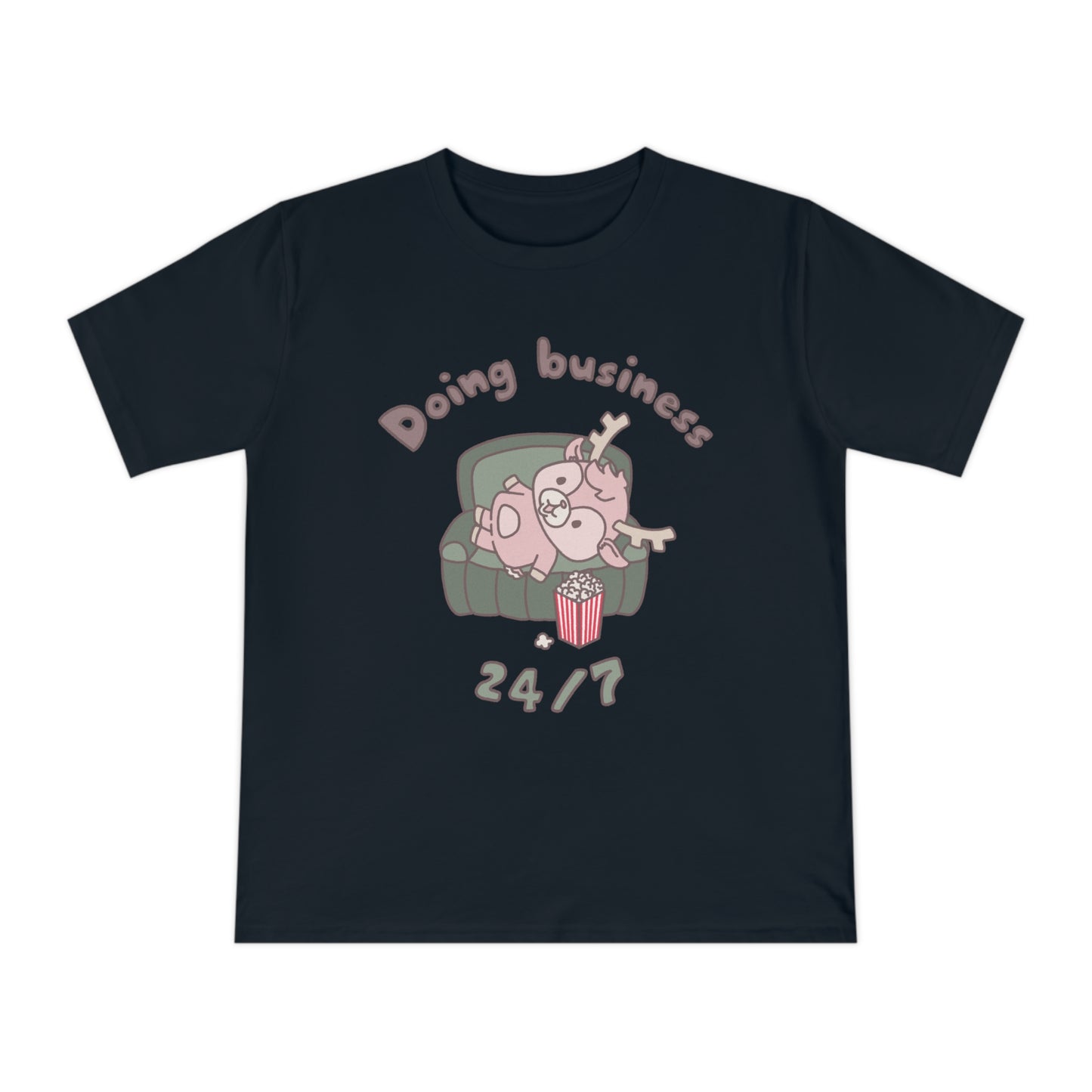 Shikataro's lazy unisex shirt from organic cotton (EU market)
