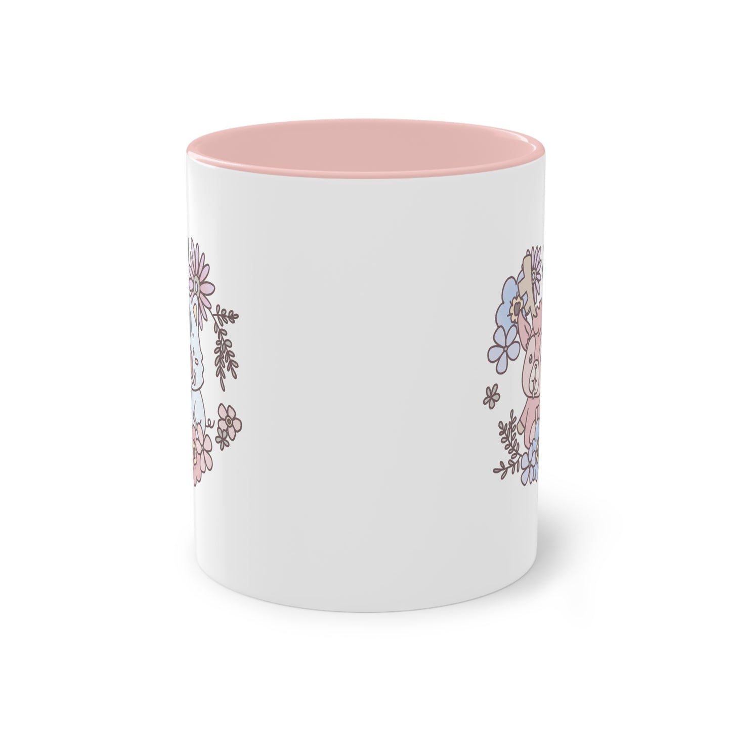 Shikataro & Inocchi's flower mug with two different motives  (EU market)