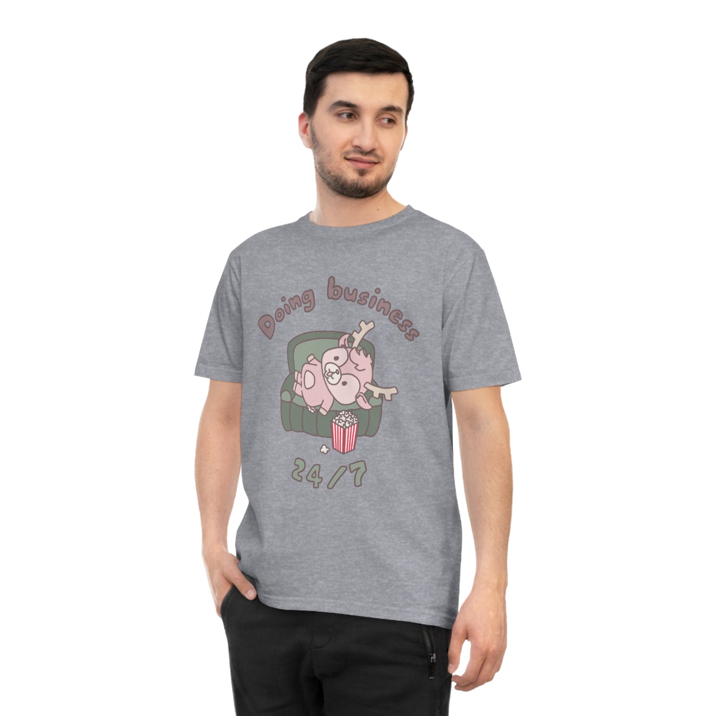 Shikataro's lazy unisex shirt from organic cotton (EU market)