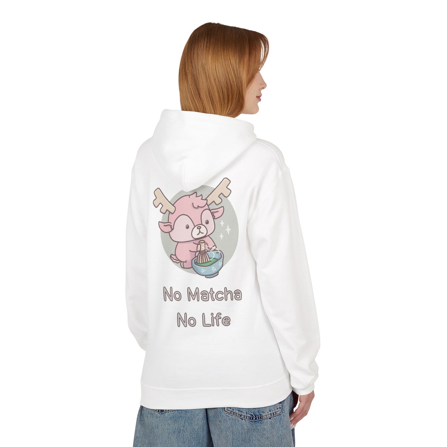 Shikataro's matcha unisex hoodie (EU market)
