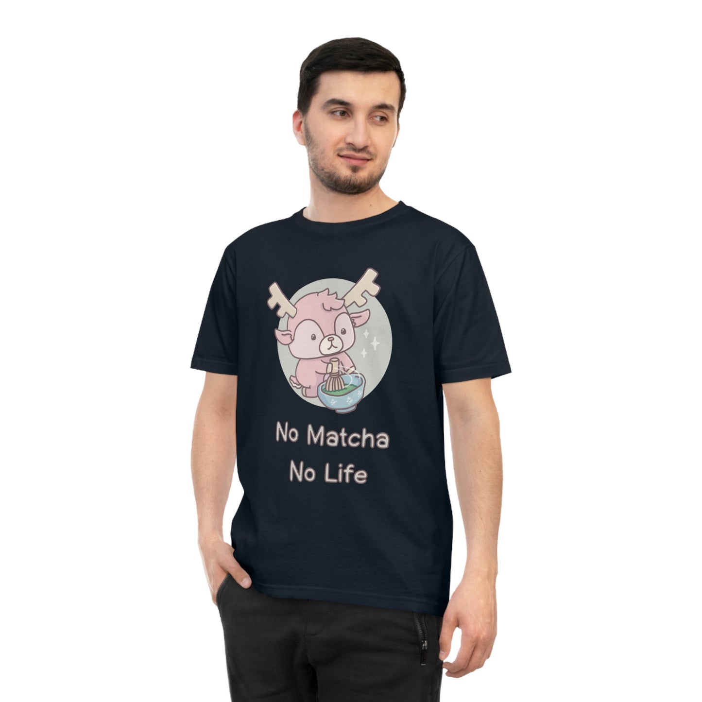 Shikataro's matcha unisex shirt from organic cotton (EU market)
